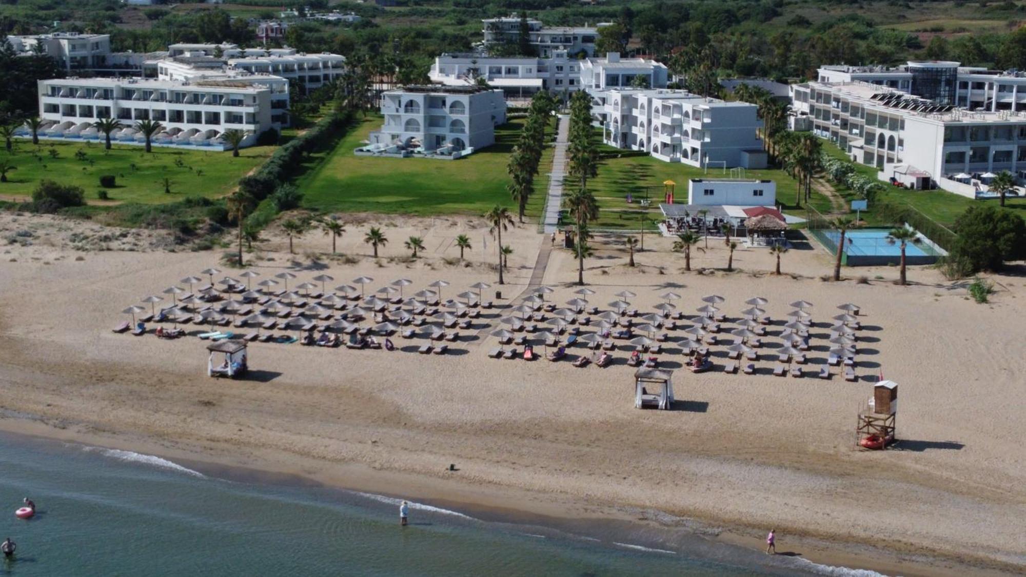 Delfina Tropic Beach Paralia Kourna Exterior foto