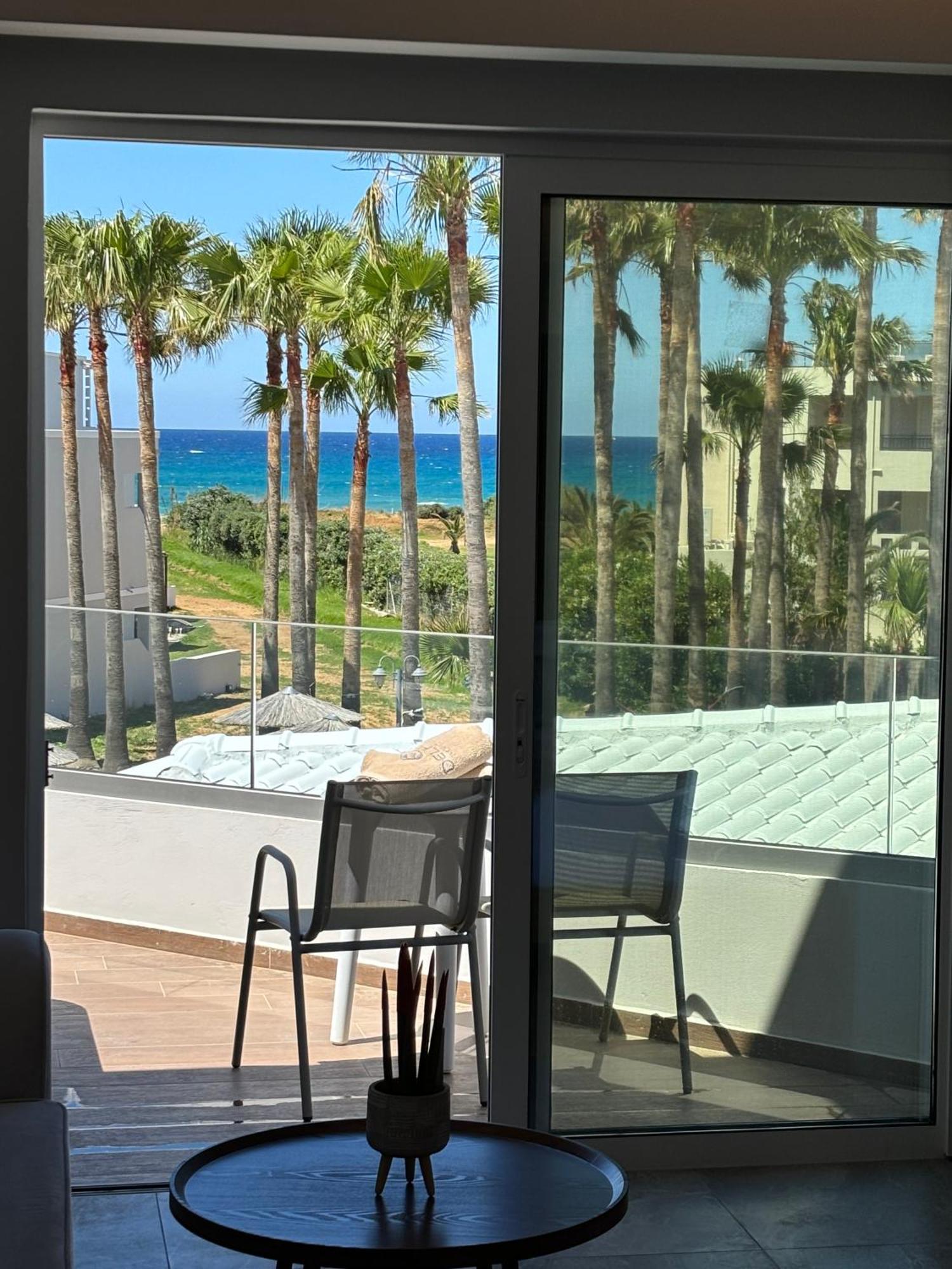 Delfina Tropic Beach Paralia Kourna Exterior foto