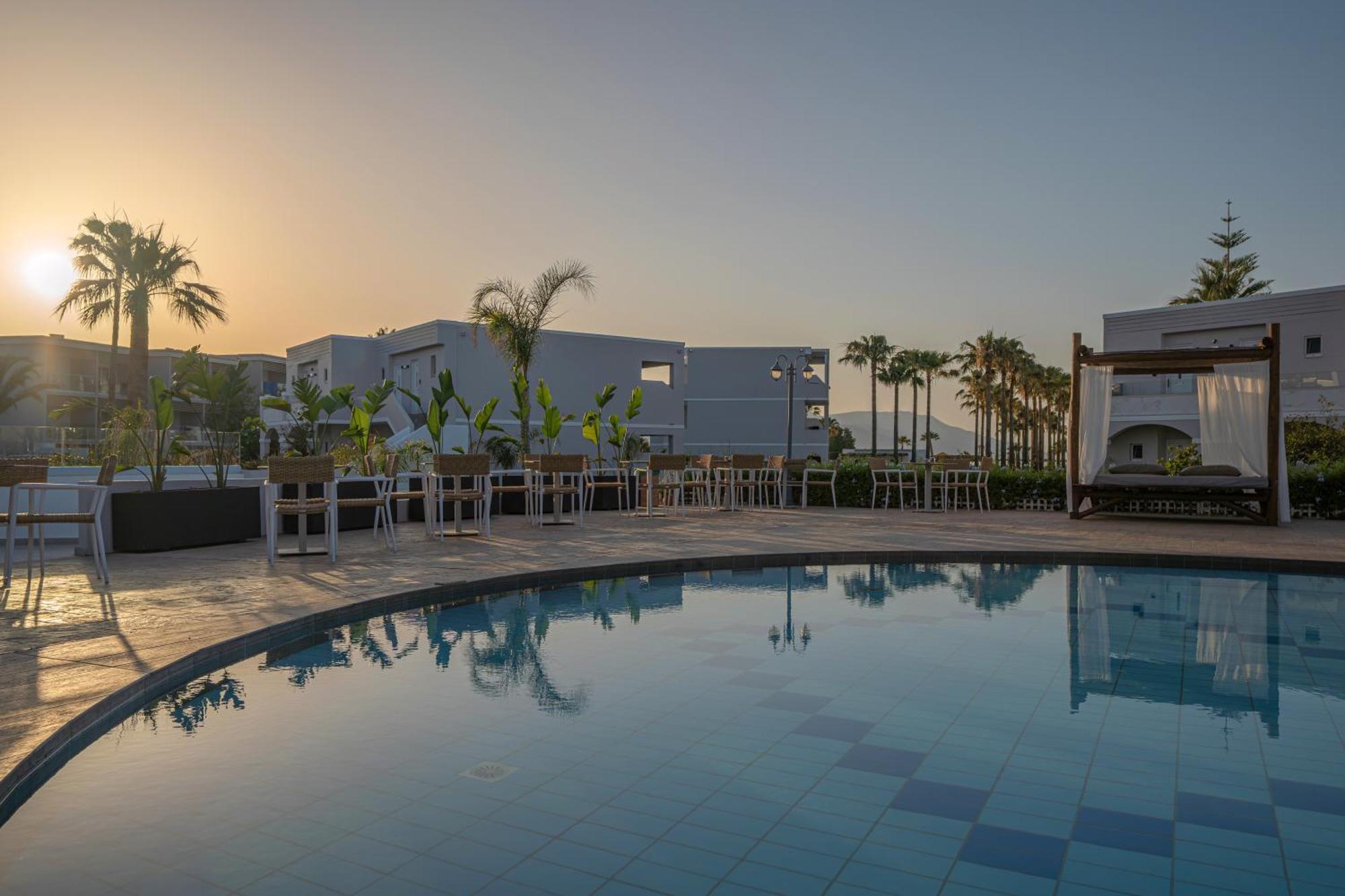 Delfina Tropic Beach Paralia Kourna Exterior foto