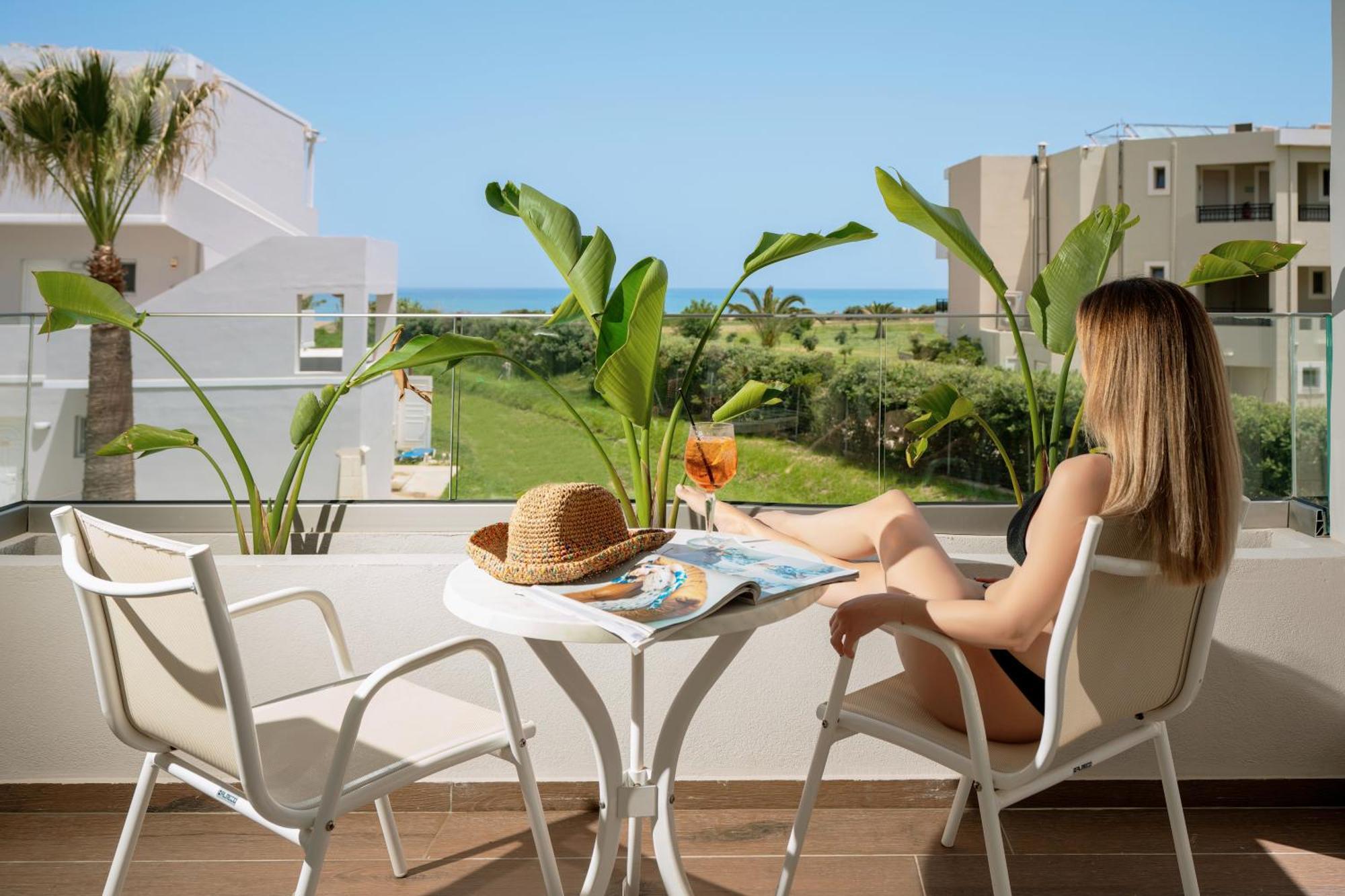 Delfina Tropic Beach Paralia Kourna Exterior foto